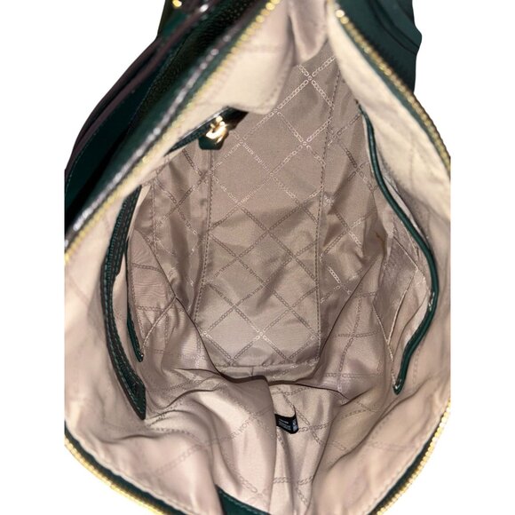 Michael Kors Green Leather Shoulder Bag - Picture 10 of 11